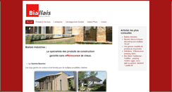 Desktop Screenshot of biallais.com
